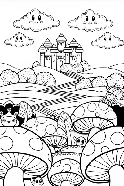 Magical Mushroom Forest