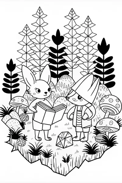 Enchanted Forest Mushrooms