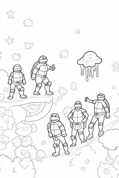 Teenage Mutant Ninja Turtles dreamscape