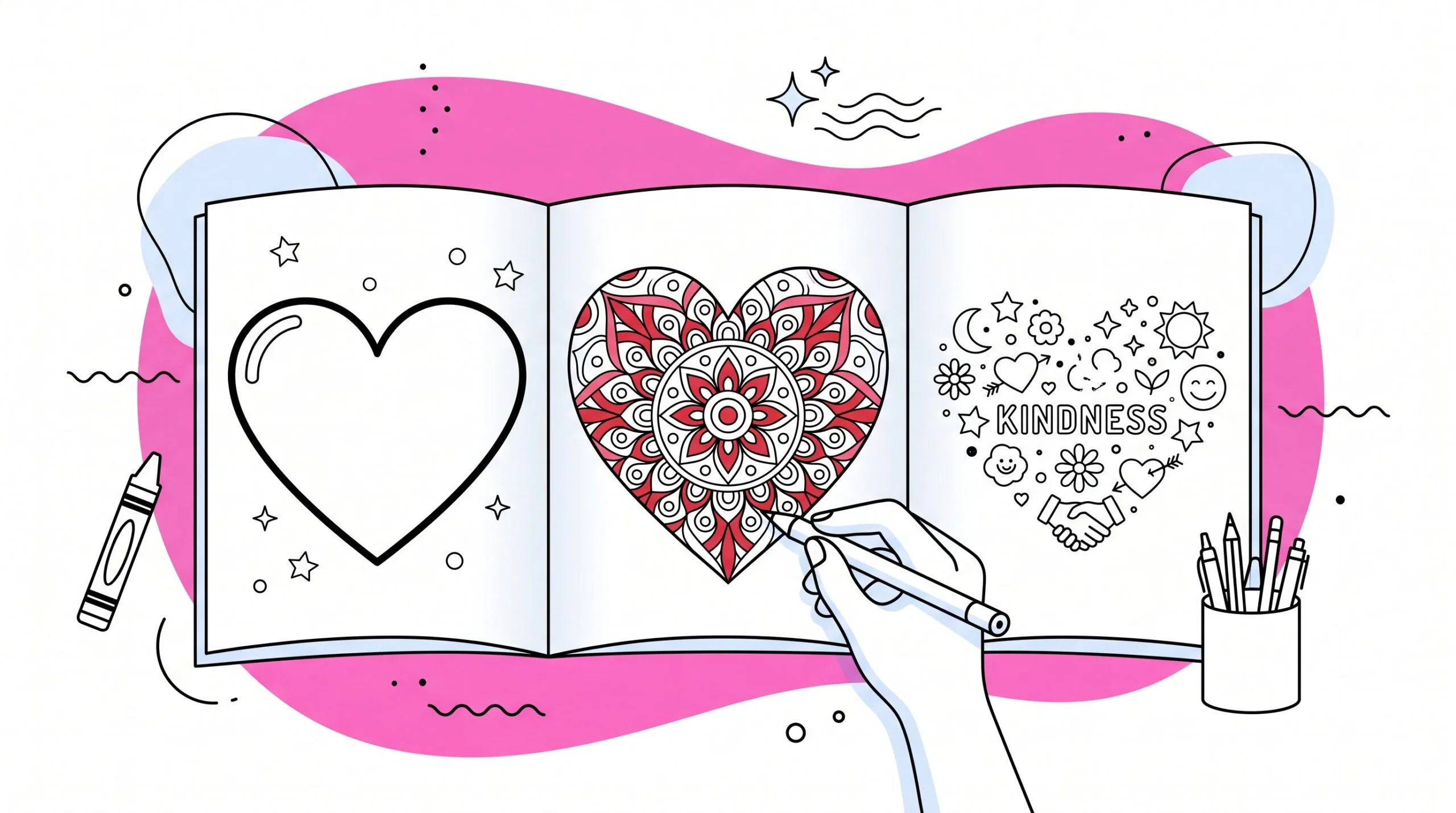 Coloring Book Heart Ideas: 7 Creative Ways To Make Heart Coloring Pages Kids And Adults Will Actually Use In 2026