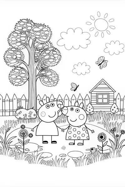 Peppa Pig in the Muddy Puddle