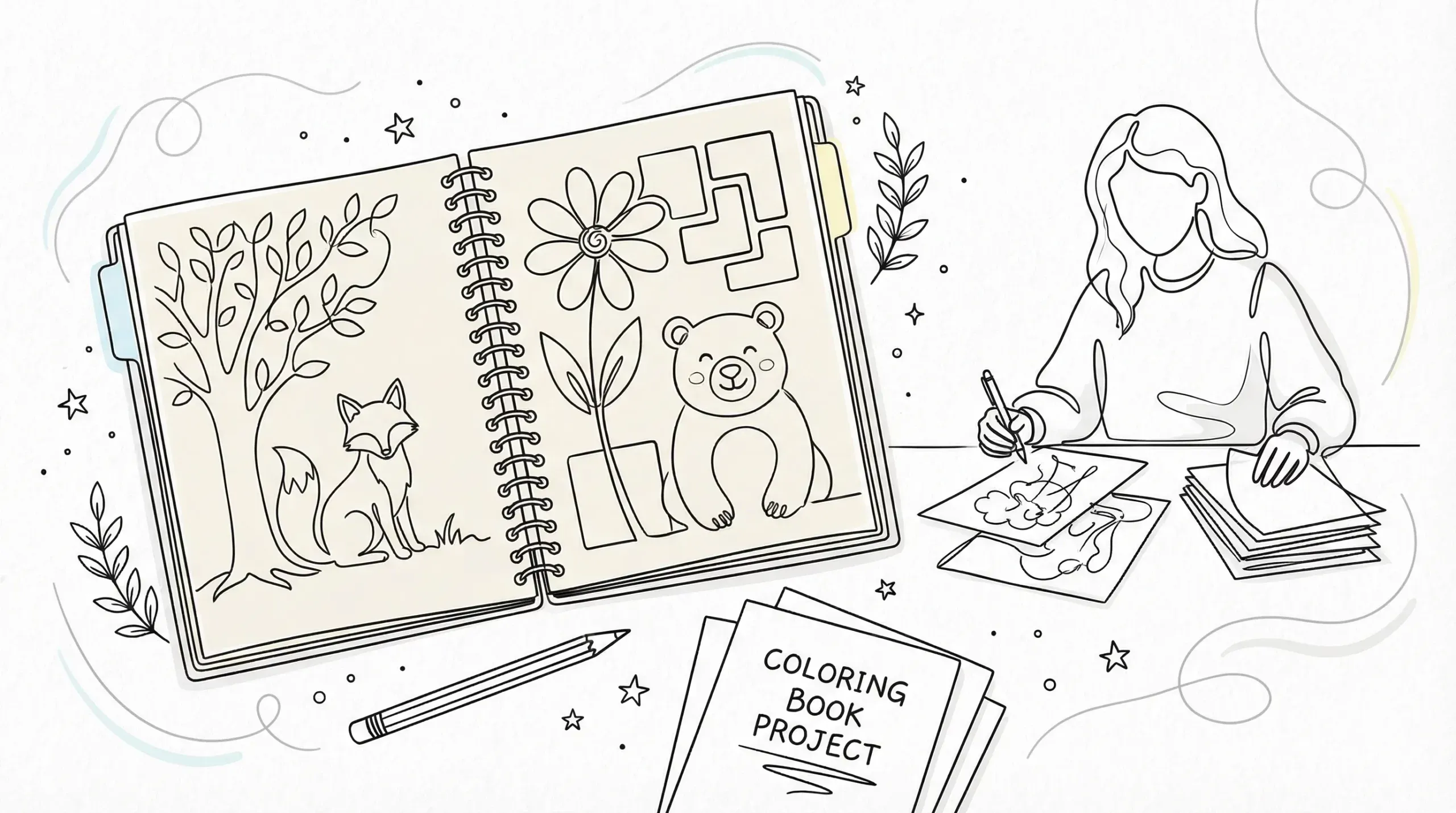 How To Make Your Own Coloring Book: A Step-By-Step Guide For Parents, Teachers, Creators, And Mindfulness Use