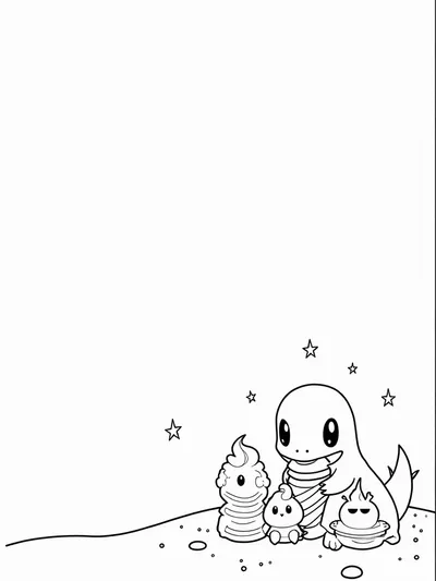 Charmander cosmic ice cream adventure