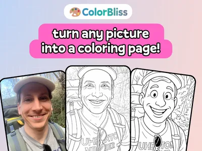 Turn any picture into a coloring page