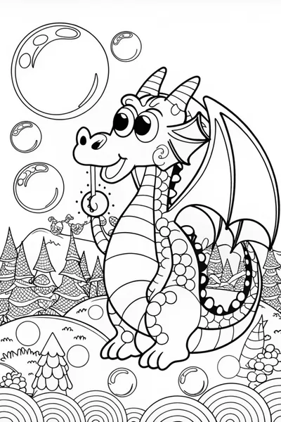 Draco the Dragon’s Bubble Adventure