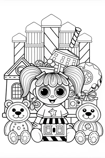 Poppy Flower Coloring Page