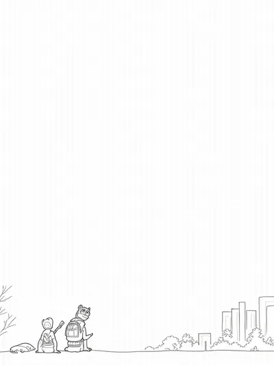 Miles Morales in the park