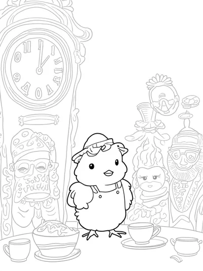 Chick’s time-traveling tea party