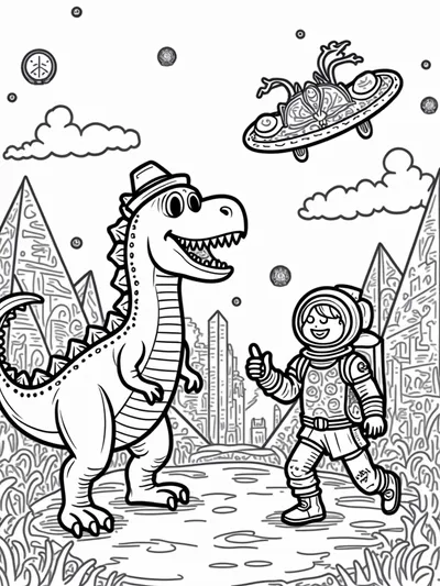 Rainbow Friends time-traveling fun