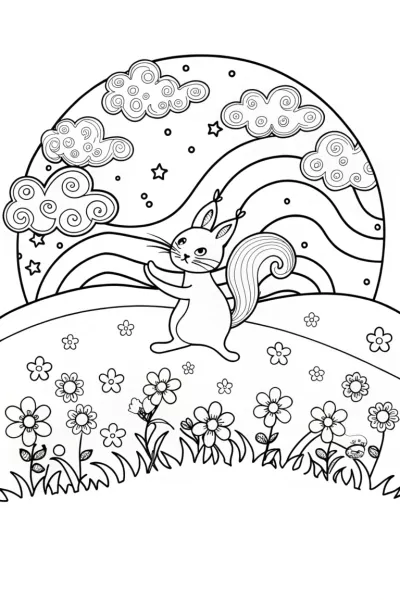A Midsummer Dream Coloring Page