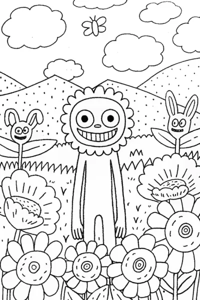 Huggy Wuggy’s Joyful Garden Quest