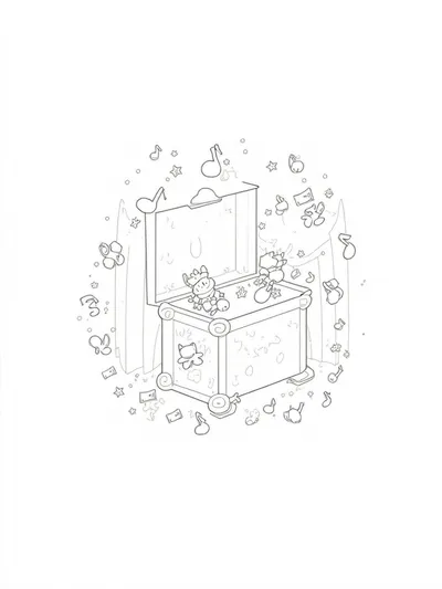 My Melody in a music box