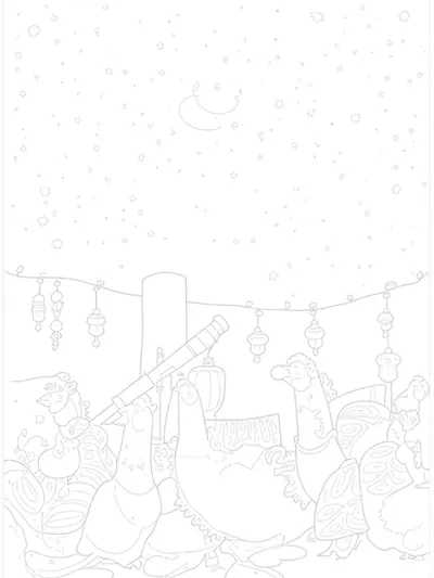 Chickens charting the stars