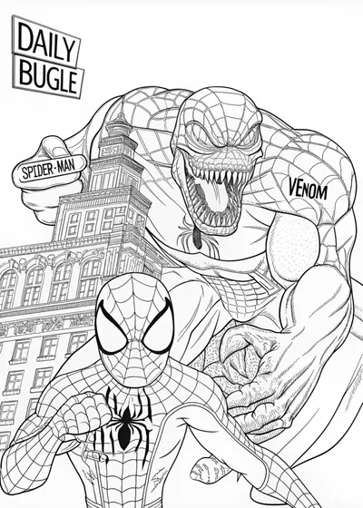 Spider-Man at the Daily Bugle