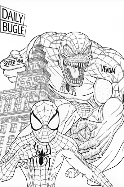 Spider-Man at the Daily Bugle