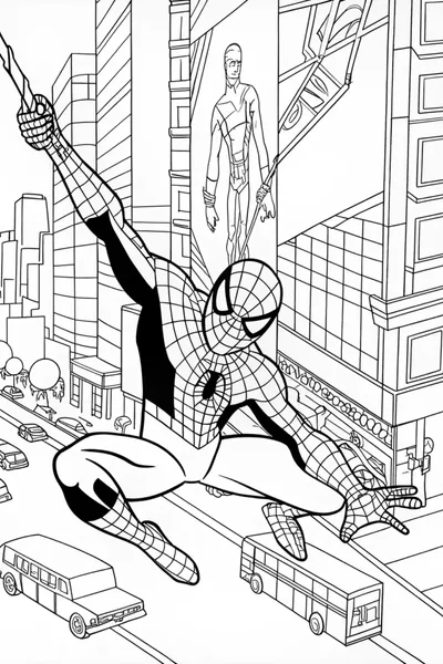 Spiderman in Times Square