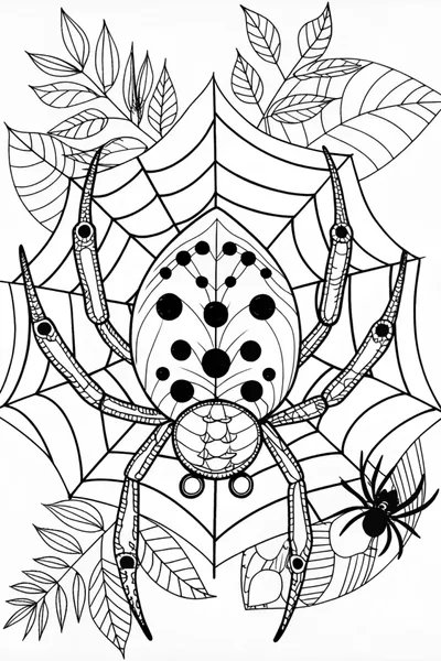 Spiny Orb weaver spider