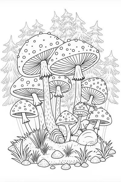 Magical Mushroom Wonderland