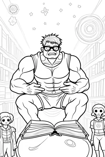 Hulk as a cosmic librarian