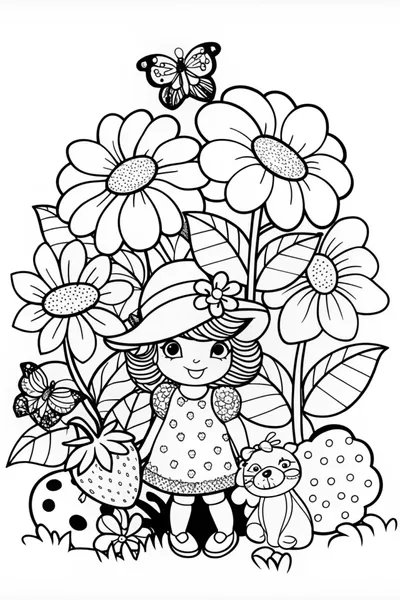 Strawberry Shortcake’s Sweet Coloring Adventure