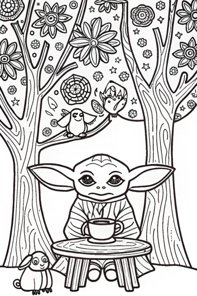 Yoda’s Cozy Tea Time Adventure