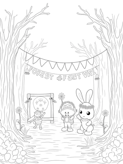 Squishmallows forest festival
