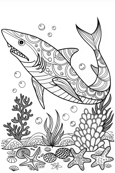 Sharks Under the Sea