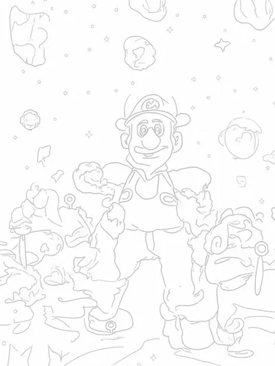 Luigi at the lantern festival