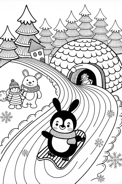 Winter Wonderland with Percy the Penguin