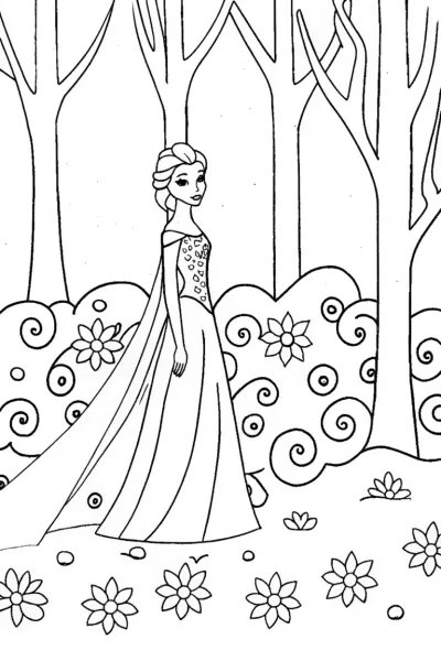 Elsa’s Magical Winter Garden Adventure