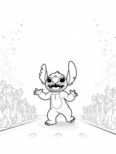 Stitch at the fashion show