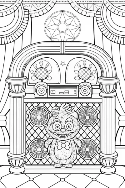 Huggy Wuggy and the music box