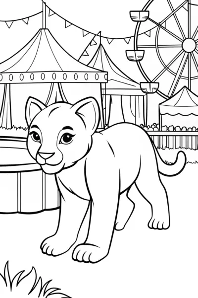 Black Panther at the carnival