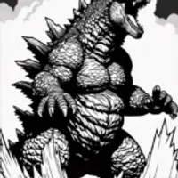 Godzilla’s Epic Roar Coloring Page