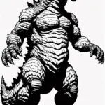 Godzilla: The King of Monsters Coloring Page