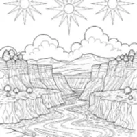 Canyon Dreams Under a Starry Sky