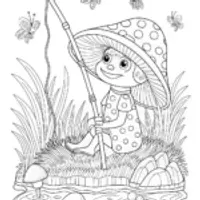 Mushroom Adventures: Myco the Fishing Fun Guy