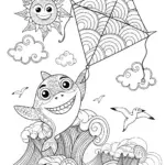 Flying Shark Kite Adventure