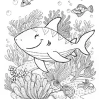 Shark Adventures in the Ocean