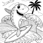 Shark Surfing Adventure