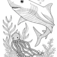 Oceanic Adventure with Shark