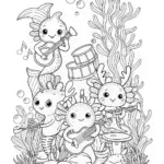 Axolotl’s Underwater Music Jam