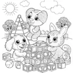 Baby Building Block Fun