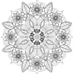 Blooming Floral Mandala