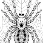 Spider in the Mountain Valley