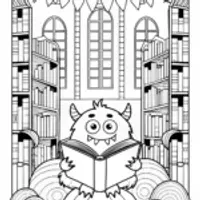 Bubbly the Monster’s Book Reading Adventure