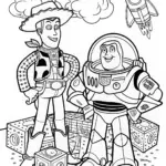 Buzz Lightyear and Woody Coloring Fun!