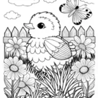 Chicken Coloring Fun