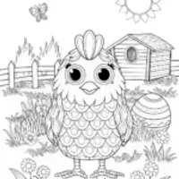 Rooster Coloring Adventure