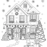 Raindrop Strings Coloring Page
